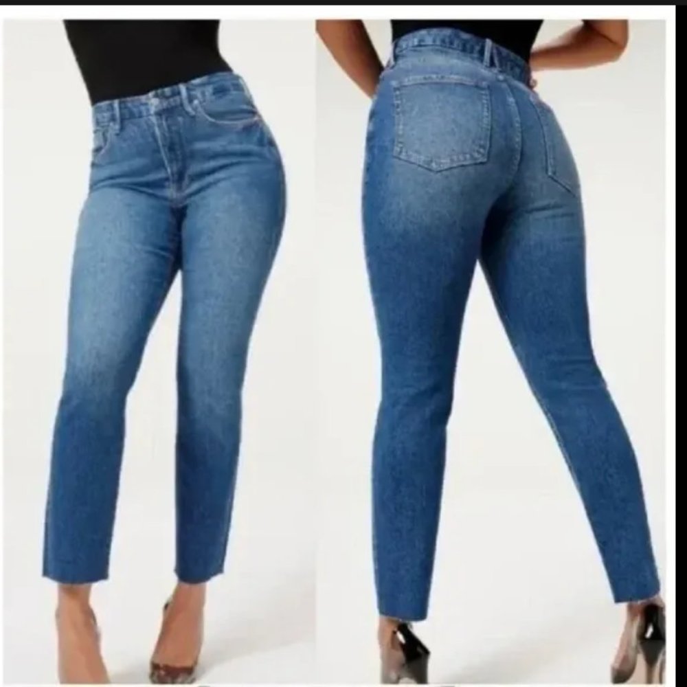 NWT Good American Size 4 Midrise Jeans